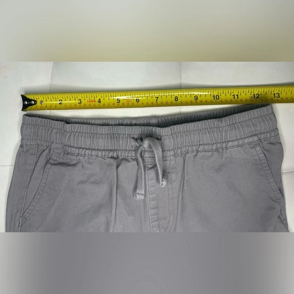 Forever 21 kids Gray Casual drawstring Pants size 7/8